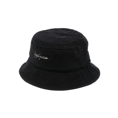 Y-3 字母徽标黑色渔夫帽