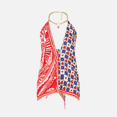 Camilla 挂脖无袖上衣