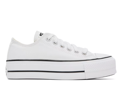 Converse 白色 Chuck Taylor All Star Lift 运动鞋