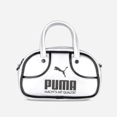 Rose同款 Puma 彪马 Metallic 1976 金属灰手提包
