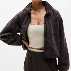 Athleta 拉绒云朵夹克