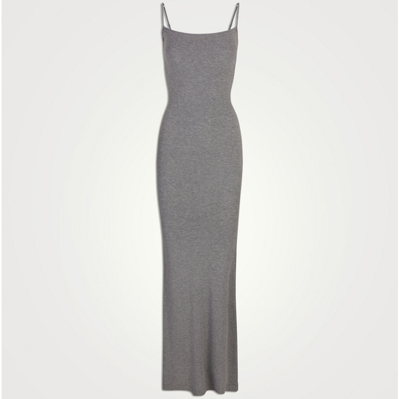 Skims 吊带连衣长裙