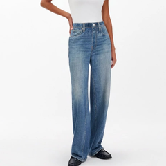 Rag & Bone Miramar 阔腿牛仔裤