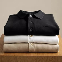 【2025黑五】HUGO BOSS UK：冬季衣橱焕新 黑色排骨羽绒服£269