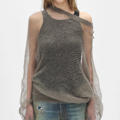 Ann Demeulemeester Dolfine 落肩毛衣