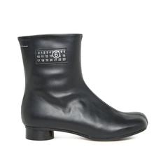 EU39/40码 MM6 Maison Margiela 马吉拉大童款数字logo小牛皮靴
