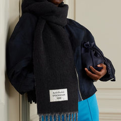 ACNE STUDIOS 黑色围巾
