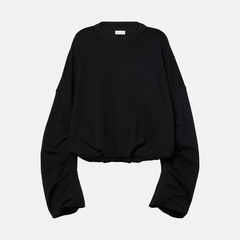 DRIES VAN NOTEN 黑色棉质卫衣