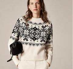 J.CREW 印花针织衫