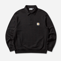 CARHARTT WIP 卡哈特黑色Polo卫衣