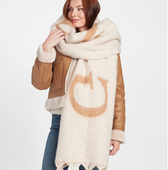 GUESS 超大加厚围巾