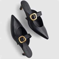 Madewell 尖头单根皮鞋