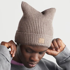 ACNE STUDIOS 徽标针织冷帽