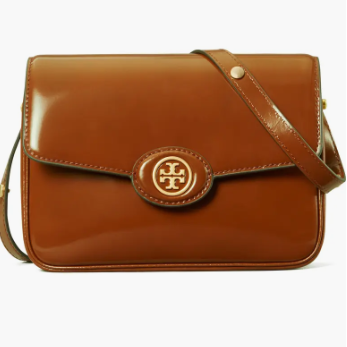 Tory Burch  Robinson 焦糖小方包