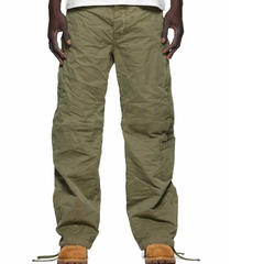 Justin Bieber同款！Purple Brand Woven 7 Pocket 绿色长裤