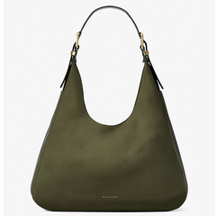 Michael Kors Nolita 大号麂皮Hobo包 绿色