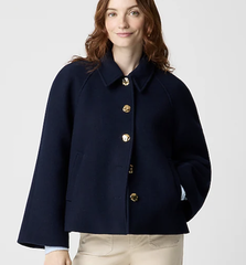 J.CREW 斗篷式大衣