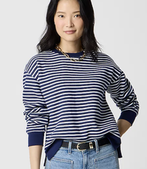 J.CREW 条纹针织衫