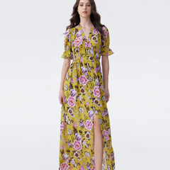 DVF Erica 印花茶歇裙