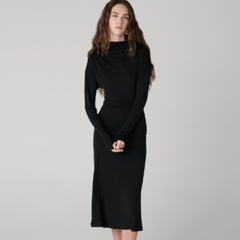 DVF Camille 黑色连衣裙