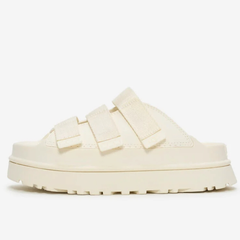 UGG GoldenGlow 白色厚底拖鞋