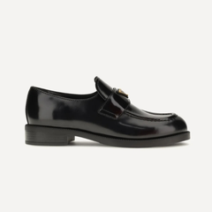 PRADA 普拉达黑色乐福鞋