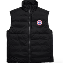 XL码来！Canada Goose Lodge 黑色羽绒背心