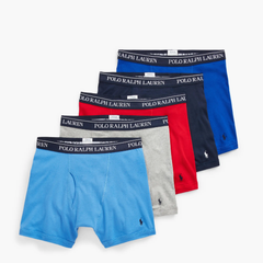 Polo Ralph Lauren 男士平角内裤 5件装