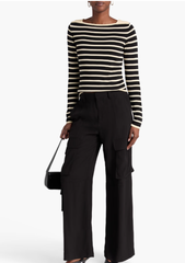 FRAME 条纹棉质毛衣