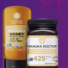 Manuka Doctor 美网：全场蜂蜜、护肤热卖 500G 花蜜麦卢卡蜂蜜$12