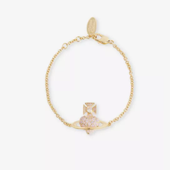 Vivienne Westwood 西太后 金色爱心手链