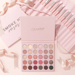 Colourpop 卡拉泡泡三十色眼影盘+化妆刷套装