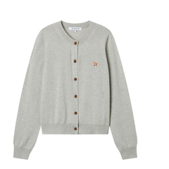 2件额外8.5折！Maison Kitsuné 狐狸标饰针织开衫