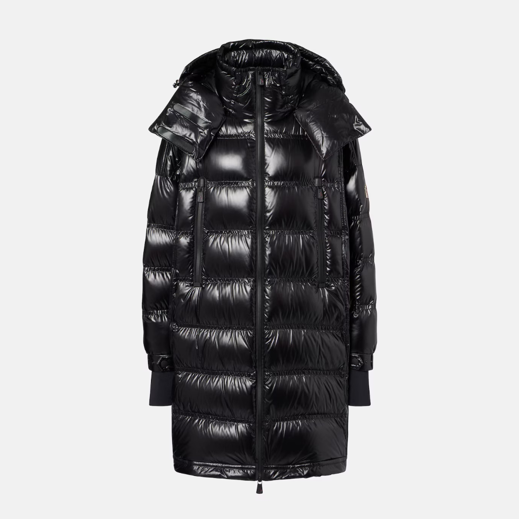 MONCLER GRENOBLE Rochelairs 黑色长款羽绒服