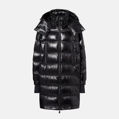 MONCLER GRENOBLE Rochelairs 黑色长款羽绒服