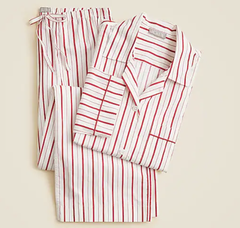 J.CREW 条纹睡衣套装