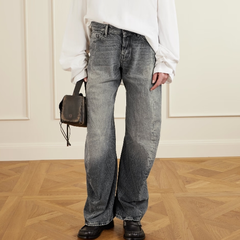 ACNE STUDIOS 2006F 低腰直筒牛仔裤