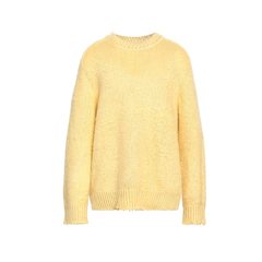 MAISON MARGIELA 马吉拉黄色圆领毛衣