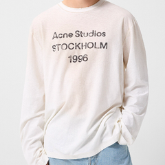 Acne Studios Logo 印花长袖上衣