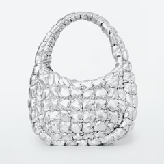 史低！COS  银色云朵包