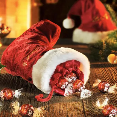 Lindt Chocolate：圣诞送礼 瑞士莲巧克力！300颗松露巧克力$110、100颗装仅$40