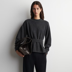 COS 美利奴收腰羊毛衫