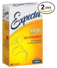 Enfamil Expecta Lipil, Softgels 美赞臣孕妇DHA脑黄金,现30粒x2盒仅售$18.53！