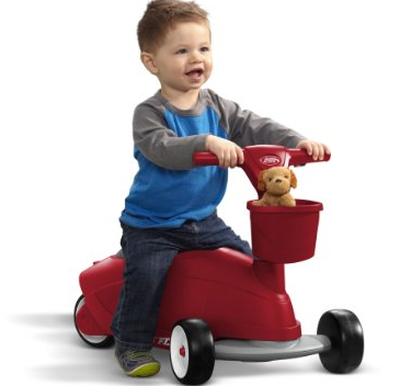  Radio Flyer Ride 2 Glide Ride On 踏行、滑板二合一车 $24.49 