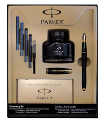 送礼好物！ Parker 派克 钢笔+墨盒+墨水礼盒 $33.99（约223元）