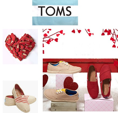 TOMS：情人节系列鞋履低至$32起
