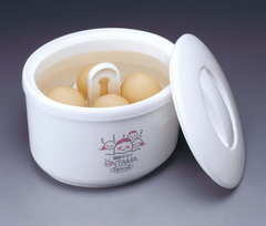 温泉蛋煮蛋器~ 不需用火就能做出好吃嫩滑的温泉蛋啦  6折834日元（约45元）
