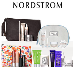   Nordstrom：Fresh, La Mer 等贵妇品牌送超过$160的大礼包