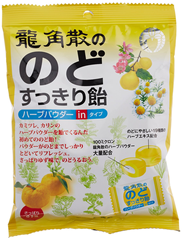  拼单*！龙角散喉糖酸甜柚子口味80g  特价255日元（约14元）