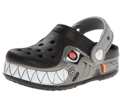   卡洛驰 CrocsLights Robo Shark PS Clog 酷闪 儿童洞洞鞋 低至$22.39 3色可选